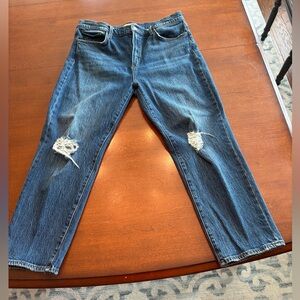 Joe's The Scout Mid Rise Slim Ankle Boyfriend Jeans Sz 33